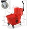 Dryser Commercial Side Press Wringer Combo Mop Bucket, 33 Quart
